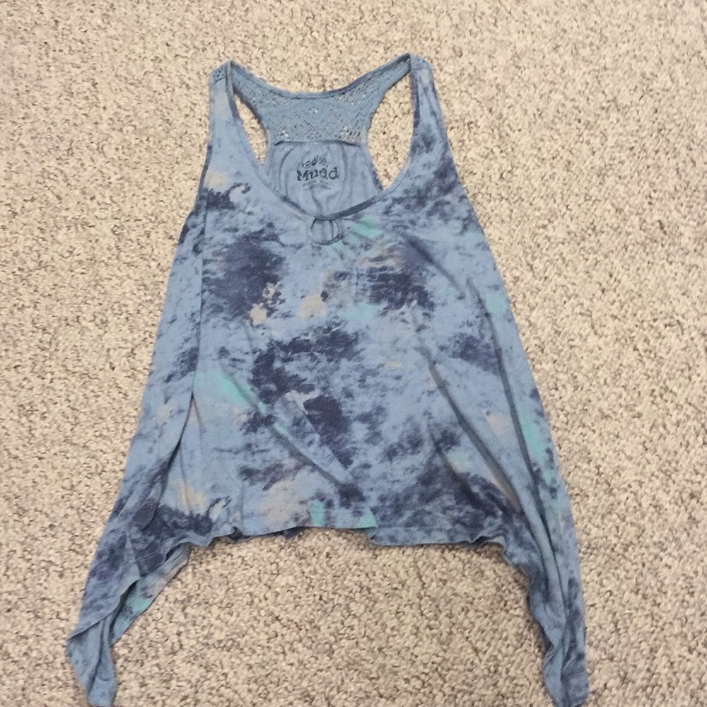 Blue tank top